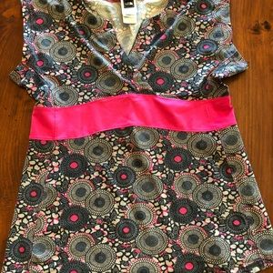 North Face top, athletic material